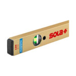 Nivela aluminiu cu magnet Sola, 80 cm, cod AZM 80, aurie - imagine 8